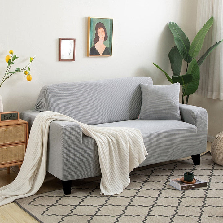 Perfekte dehnbare Sofahusse für maximalen Schutz, rutschfest, in vielen Farben für Ihr Wohnzimmer.