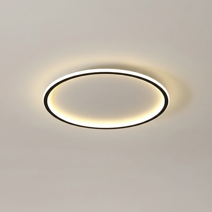 Moderne LED Deckenbeleuchtung, dimmbar, stilvolles Design, passt perfekt in jedes Zuhause.