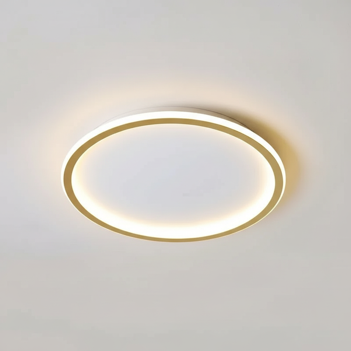 Stilvolle, dimmbare LED Deckenleuchte, energieeffizient, modernes Design für Ihr Wohnzimmer.