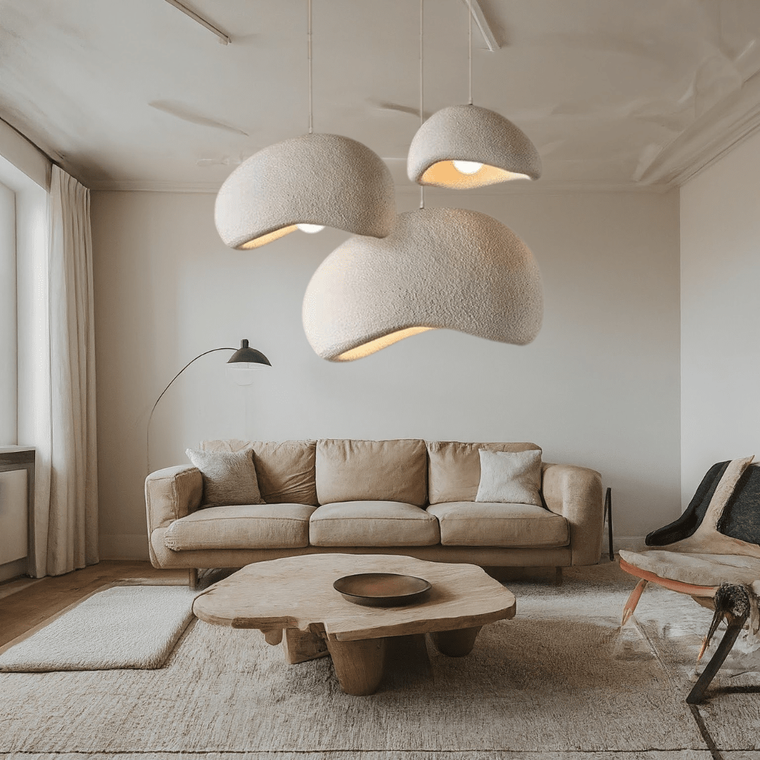 Moderne dimmbare LED-Pendelleuchte, ideal für Wohnzimmer & Esszimmer. Höhenverstellbar.