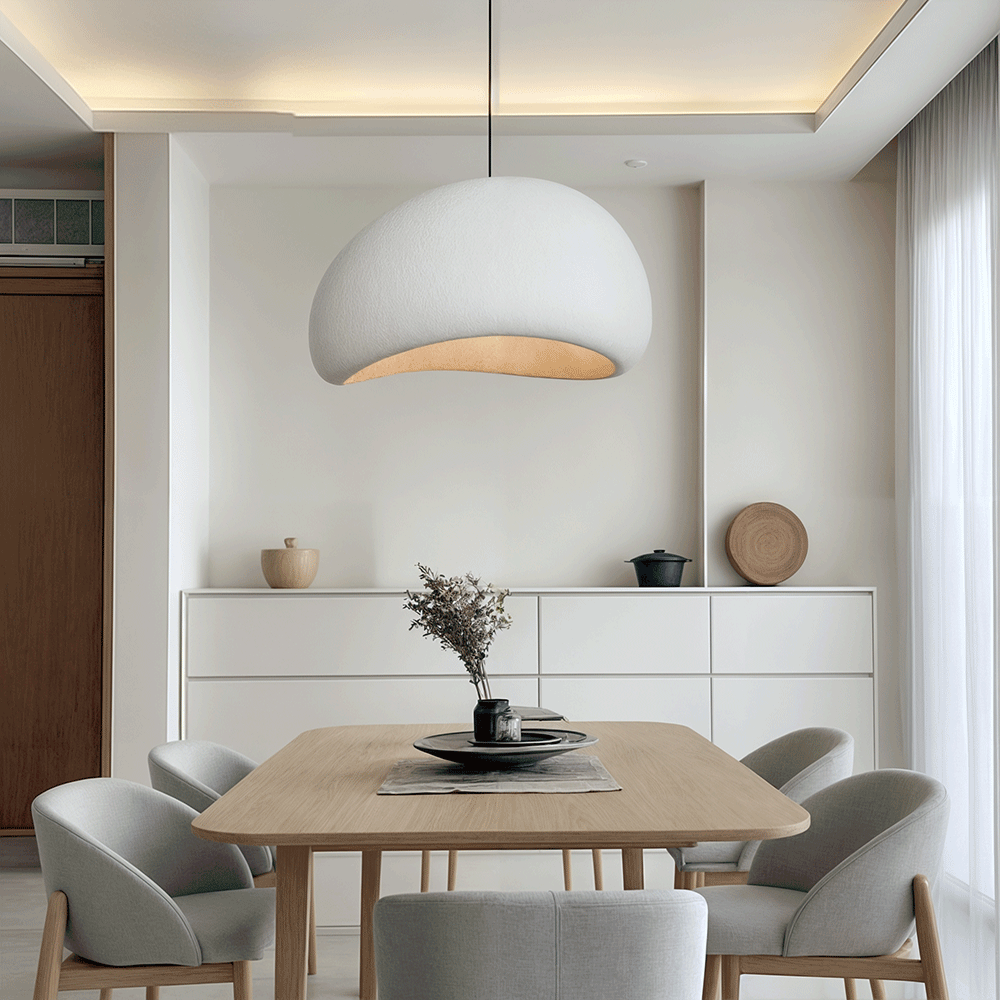 Design-Deckenleuchte, dimmbar & höhenverstellbar, perfekt für Schlafzimmer & Esszimmer.