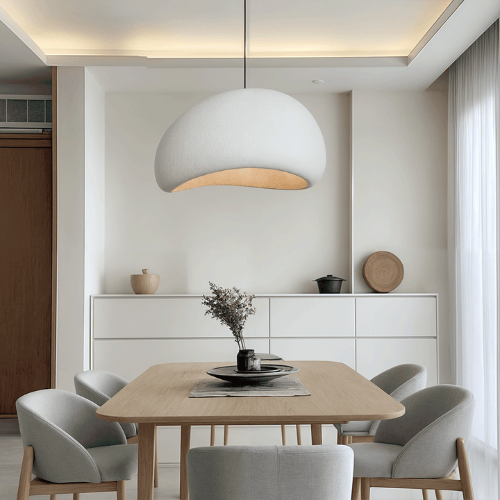 Design-Deckenleuchte, dimmbar & höhenverstellbar, perfekt für Schlafzimmer & Esszimmer.