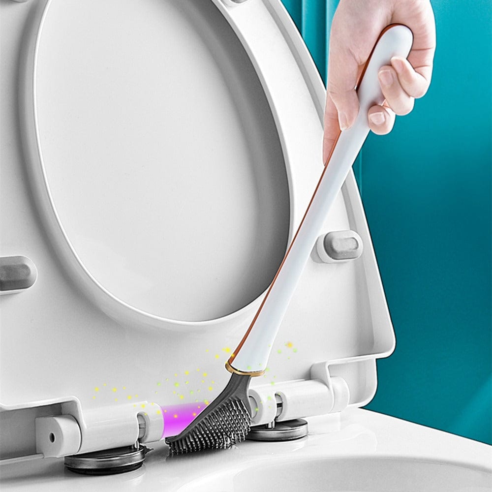 Innovative flexible Toilettenbürste für tiefenwirksame Sauberkeit und Hygiene im Bad.