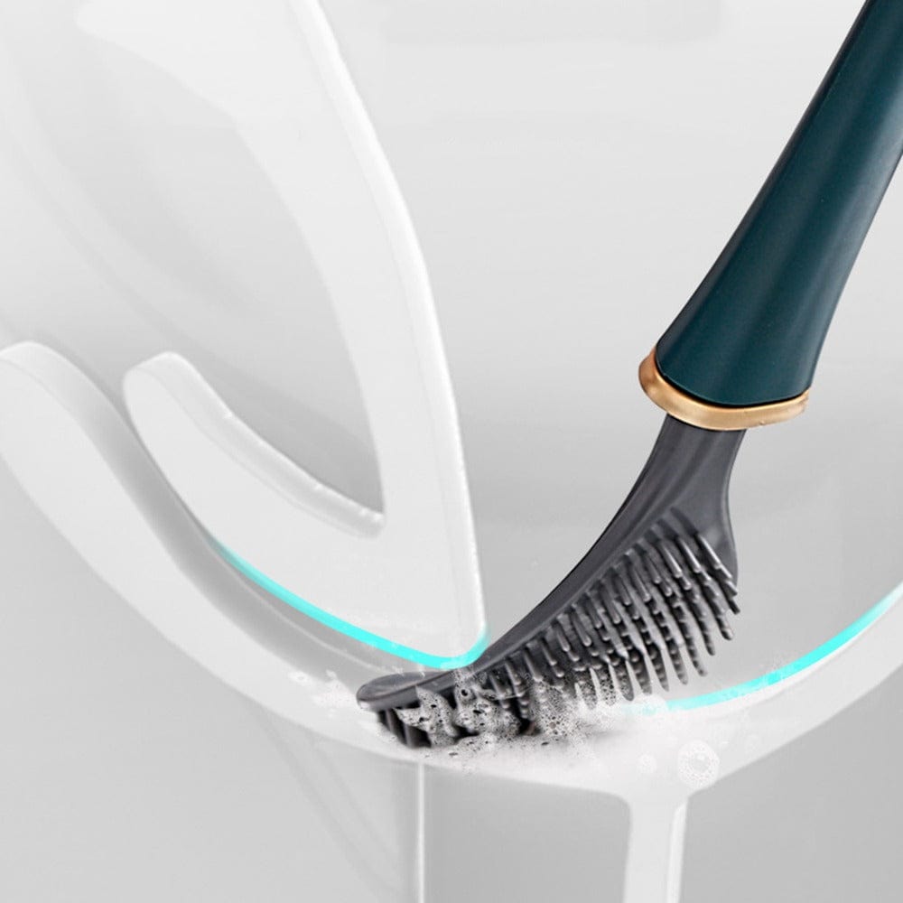 Hygienische Klobürste mit praktischer Wandmontage. Sorgt für Sauberkeit im gesamten Badezimmer.