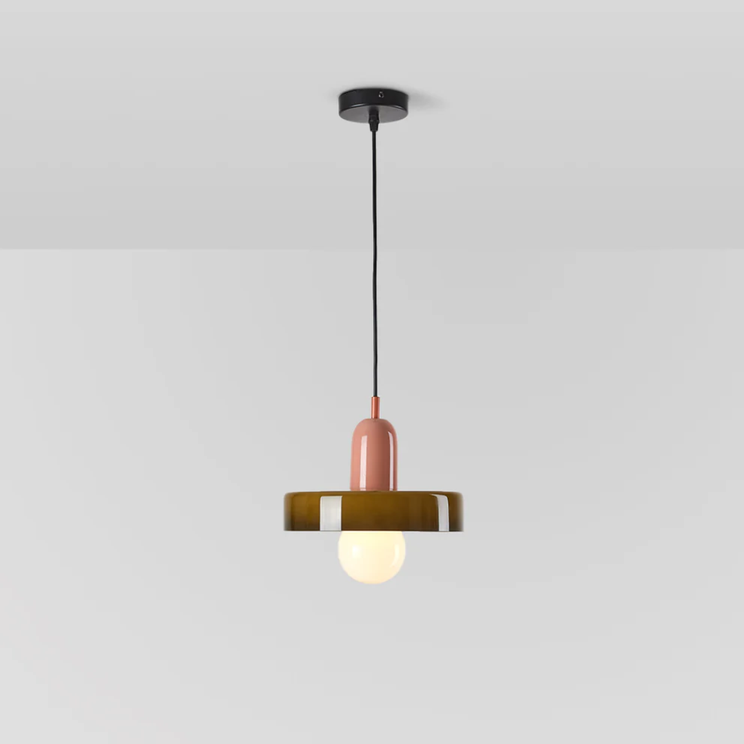 GloboLuxe Design Hängelampe: Moderne LED Glaslampe. Perfekte Beleuchtung für Wohnzimmer und Schlafzimmer.