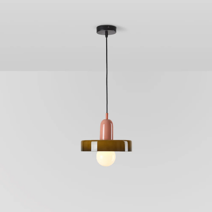 GloboLuxe Design Hängelampe: Moderne LED Glaslampe. Perfekte Beleuchtung für Wohnzimmer und Schlafzimmer.
