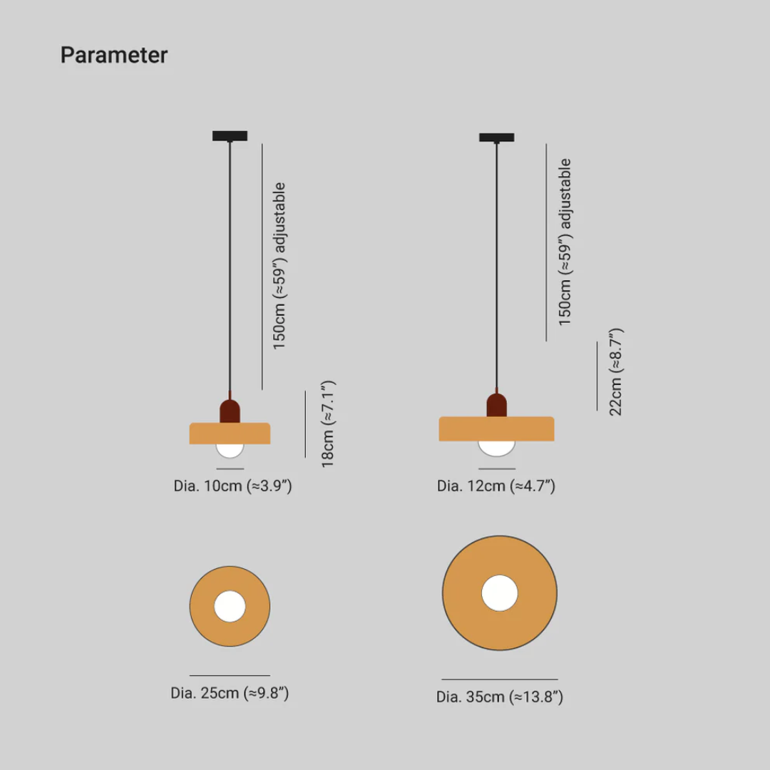 Elegante LED Hängelampe für Schlafzimmer. GloboLuxe Design Pendelleuchte aus Glas für Innenbeleuchtung.