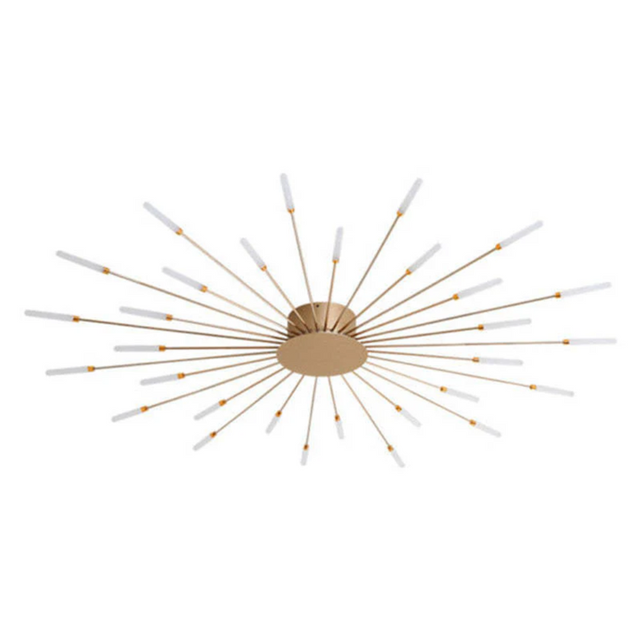 Helle Wohnzimmer-Deckenleuchte LED, modern, groß, dimmbar, in ansprechendem Design.