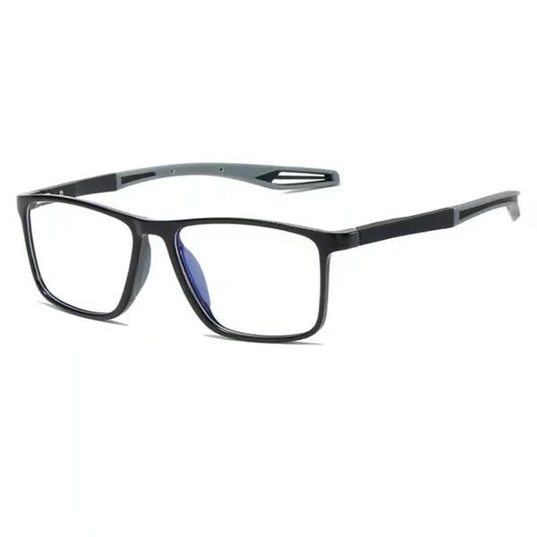 Herren Bildschirmbrille mit Blaulichtfilter, reduziert digitale Augenermüdung, verbessert den Sehkomfort.