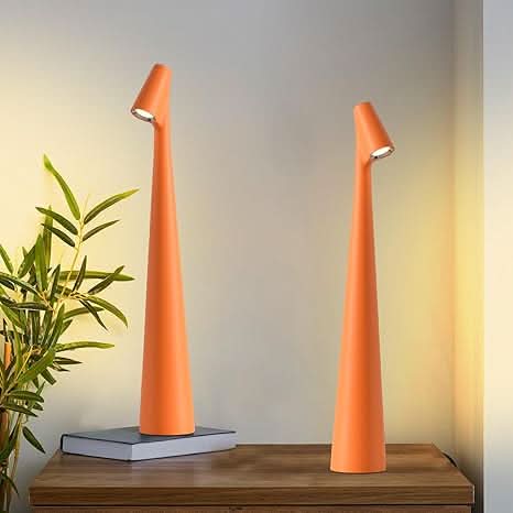 Energieeffiziente kabellose LED Tischlampe, dimmbar, ideal für jeden Raum.