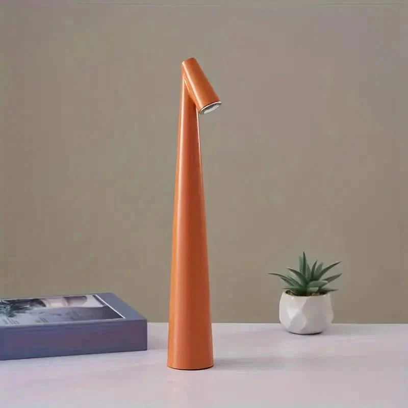 Dekorative kabellose LED Tischlampe, dimmbar, ergänzt jedes moderne Interieur.