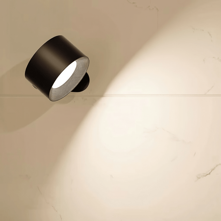 Dekorative kabellose Wandlampe mit LED-Technologie und Fernbedienung für Schlafzimmer.