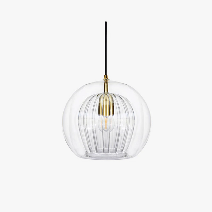 Moderne "Aurora Sphere" LED-Deckenleuchte, rund, für eine luxuriöse Wohnatmosphäre.