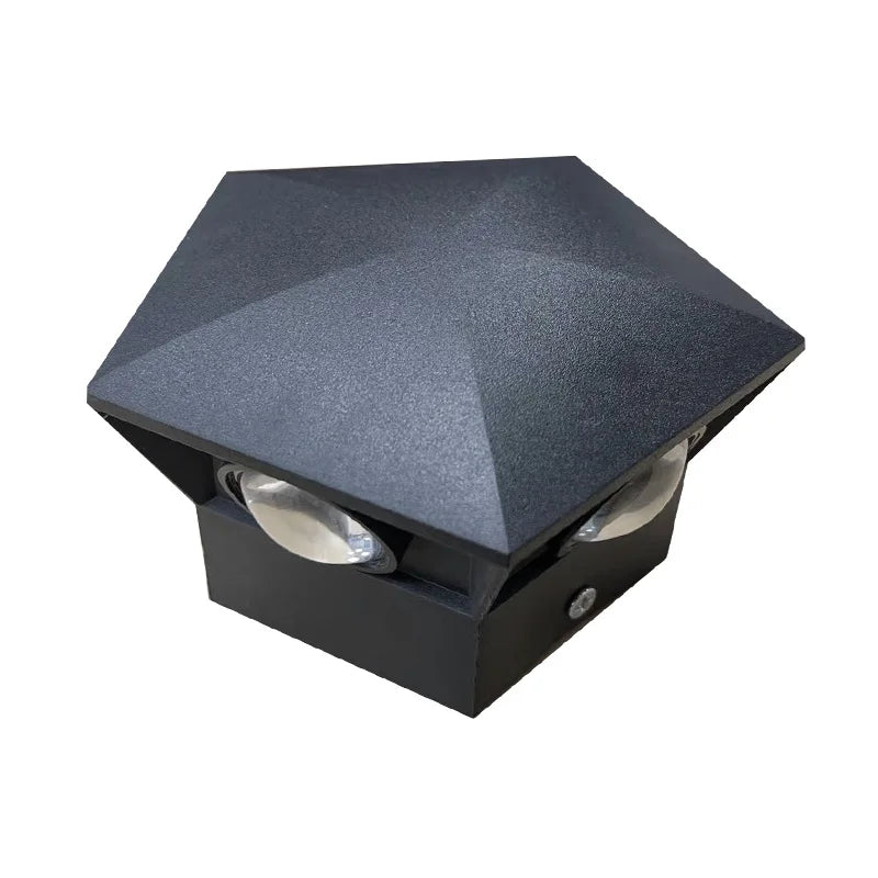 Robuste LED-Außenleuchte, wetterfest (IP65), perfekt für Gartenwege und Eingangsbereiche.