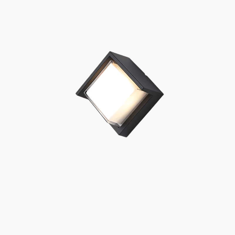 Robuste LED-Außenleuchte, IP65 wetterfest, ideal für die sichere Beleuchtung Ihres Zuhauses.