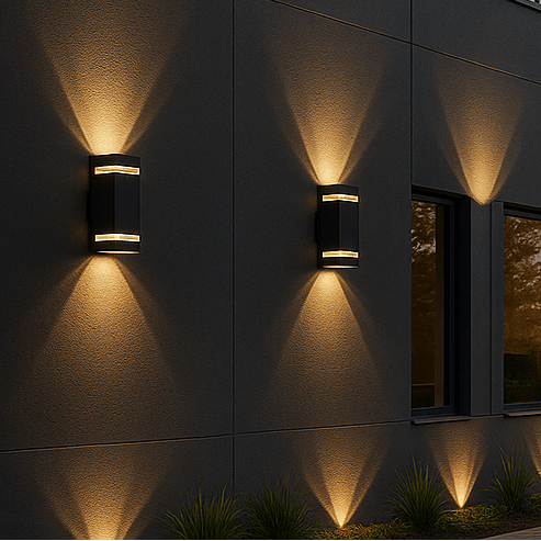 Robuste LED-Gartenleuchte (GU10), IP65 zertifiziert für langanhaltende Außenbeleuchtung.