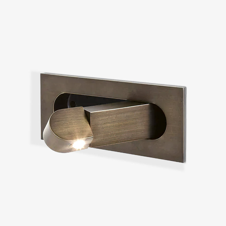 Moderne LED Bettlampe mit anpassbarem Farbspektrum, ideal für eine gemütliche Schlafumgebung.