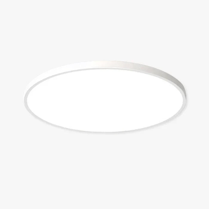 Moderne LED-Deckenlampe für stilvolle Wohnzimmer-Beleuchtung; energieeffiziente Designlampe für gemütliche Atmosphäre.