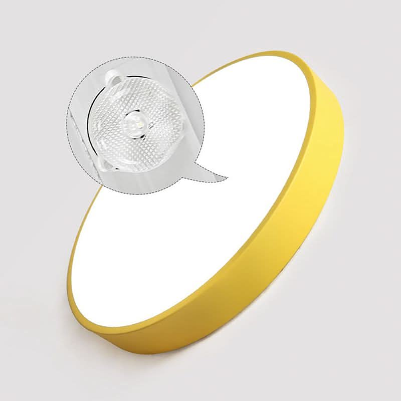 Minimalistische Metall LED Deckenleuchte, stilvolle moderne Beleuchtung, passt zu jedem Zuhause Dekor.