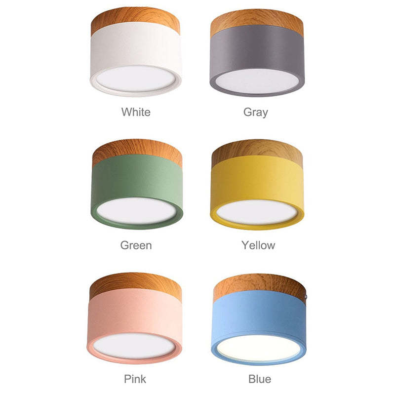 LumiModo Morandi LED-Deckenlampe; stilvolles Stimmungslicht für Wohn- und Schlafzimmer.