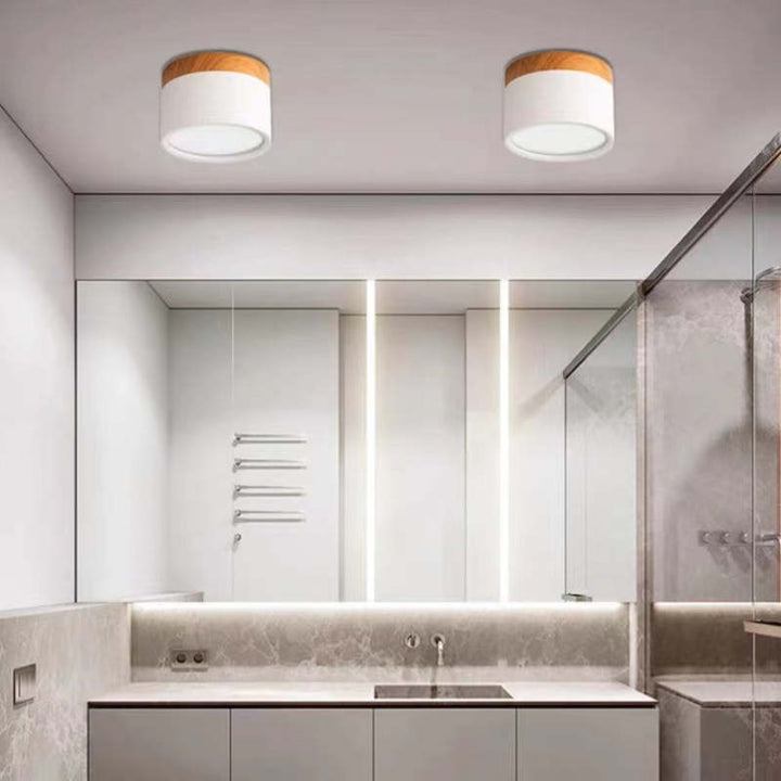 Moderne Morandi-Stil LED-Deckenleuchte; schönes Design und effizientes Licht.