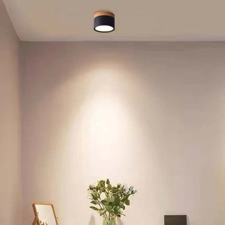 Zeitloses Design: Morandi-Stil LED-Deckenleuchte; perfekte Beleuchtung für Schlafzimmer.