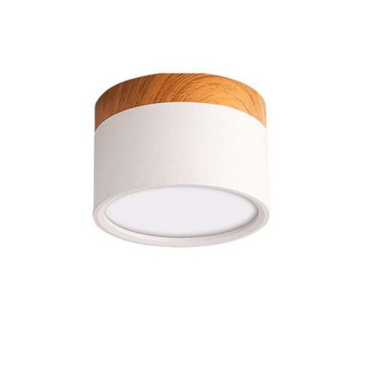 Energieeffiziente und moderne LED-Deckenleuchte im Morandi-Stil; hochwertige Lampe.