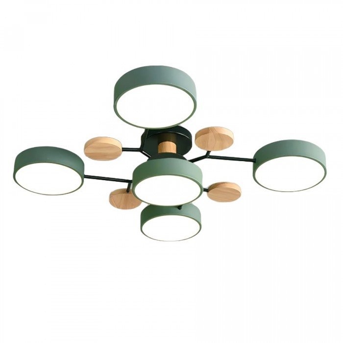 Moderne Innenleuchte, LED, Scandi-Stil, helle und warme Ausleuchtung.