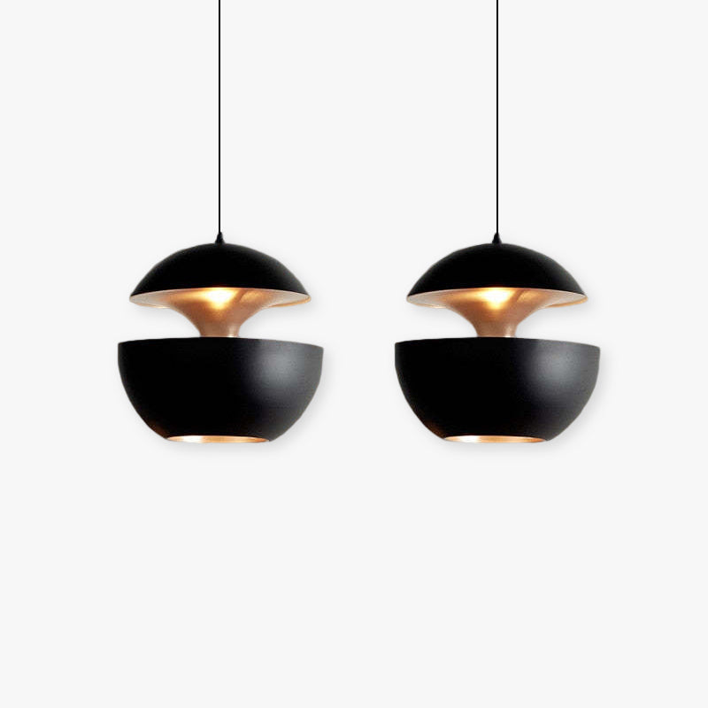 Moderne LED-Hängeleuchte AstraGlow für stilvolles Ambiente im Wohnzimmer und Esszimmer.