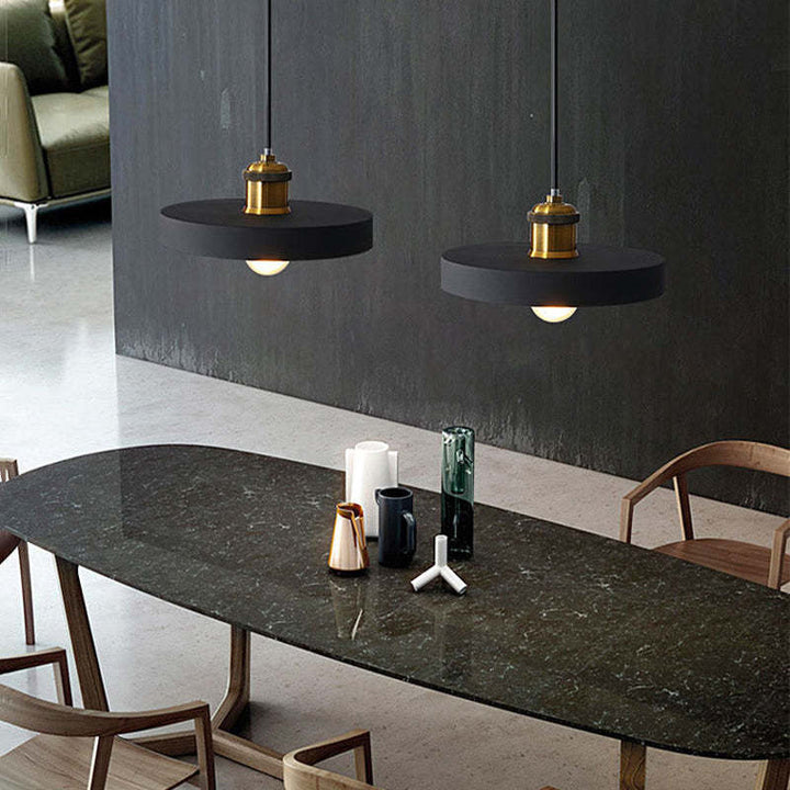 Dekorative LED Pendelleuchte, Morandi Stil, perfekte Innenleuchte für Schlafzimmer, MoraGlow.