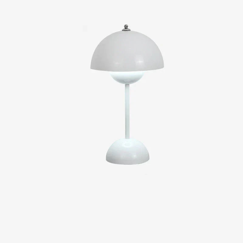 Moderne LED-Tischlampe in Farbvielfalt, Designleuchte für Schreibtisch oder Nachttisch, warmweißes Licht.
