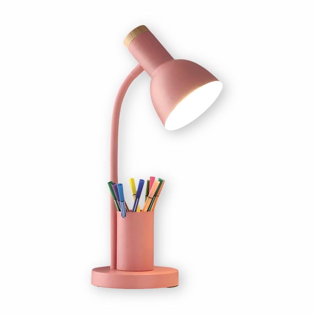 Dekorative LED Schreibtischlampe mit sanfter, augenschonender Beleuchtung für konzentriertes Arbeiten.
