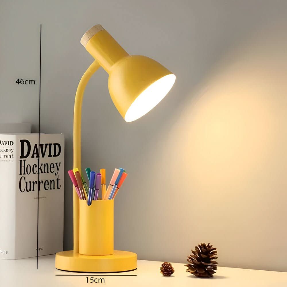 Dimmbare und flexible LED Tischlampe für individuelle Beleuchtung, ideal für Home Office & Leseecke.
