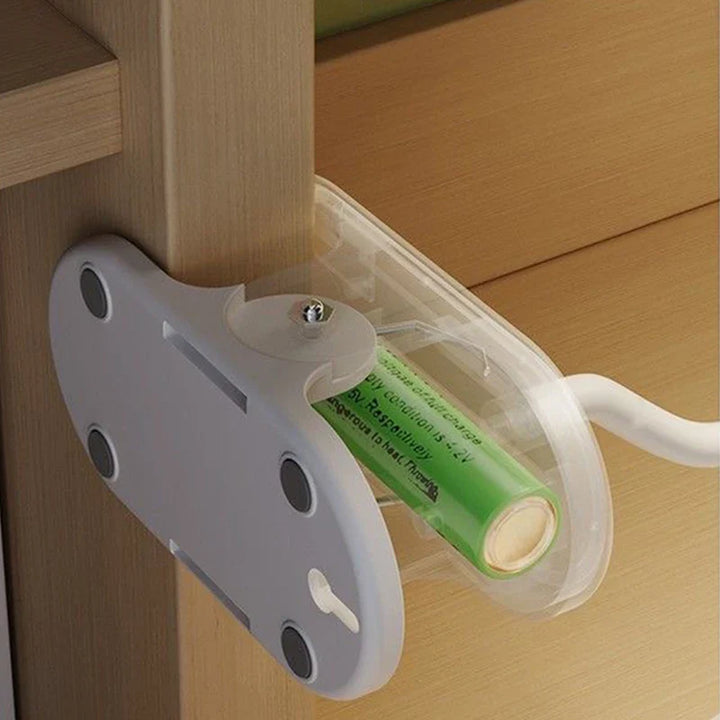 Schreibtisch LED Lampe mit Touch-Steuerung & Akku, 4000K natürliches Licht für konzentriertes Arbeiten.