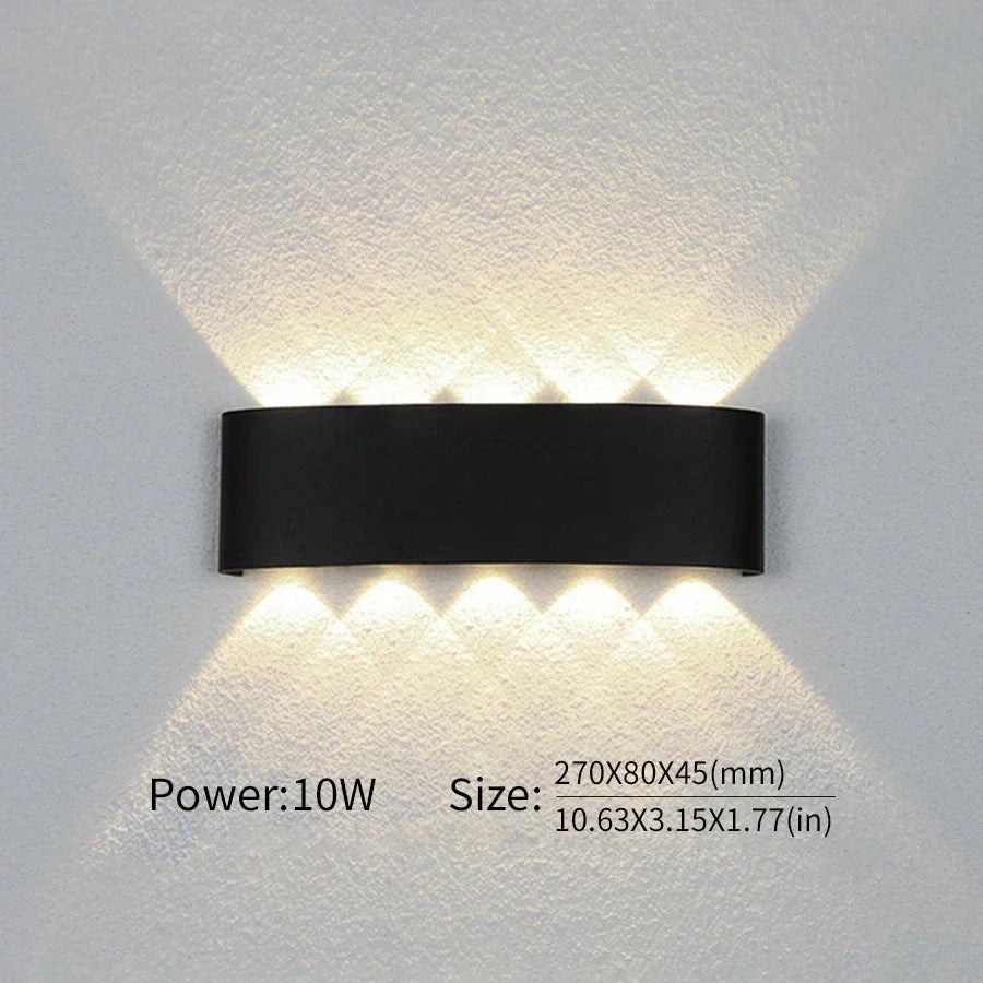 Langlebige LED-Wandleuchte für Ihr Zuhause, energiesparend, schafft eine angenehme Atmosphäre.