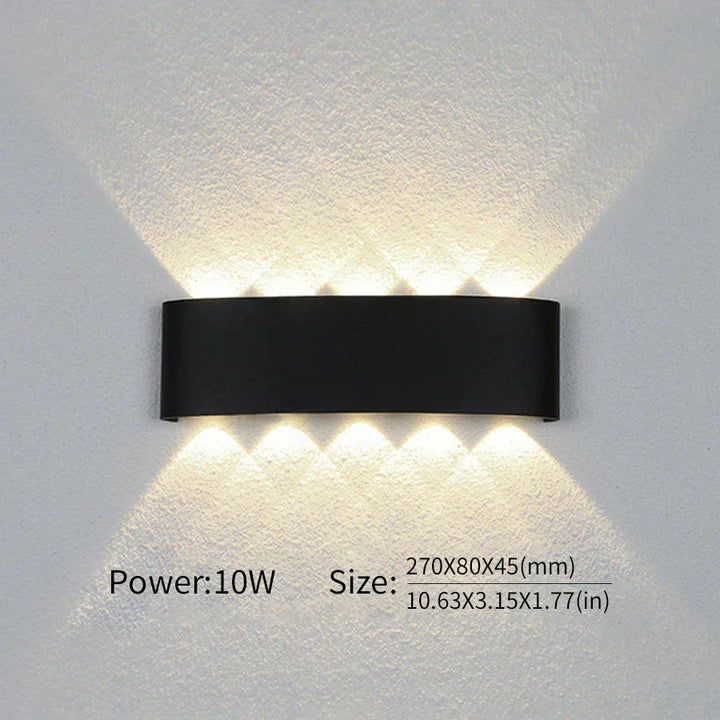 Langlebige LED-Wandleuchte für Ihr Zuhause, energiesparend, schafft eine angenehme Atmosphäre.