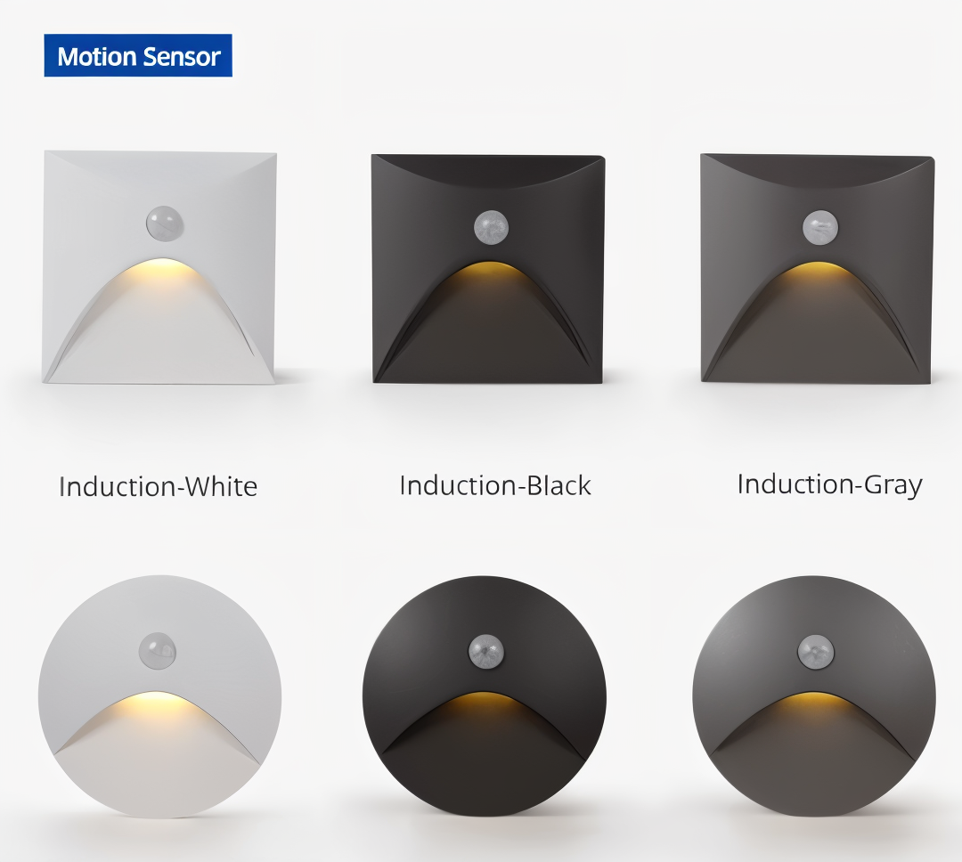 Smarte, wasserdichte LED Wandlampe mit Bewegungssensor, IP65, energieeffizient, modern für Ihr Zuhause.