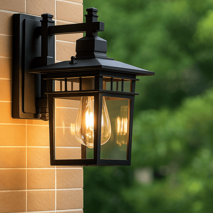 Moderne NOVAVEX Außenwandleuchte, verstellbar, ideal für stilvolle Fassaden- & Gartenbeleuchtung, IP44.