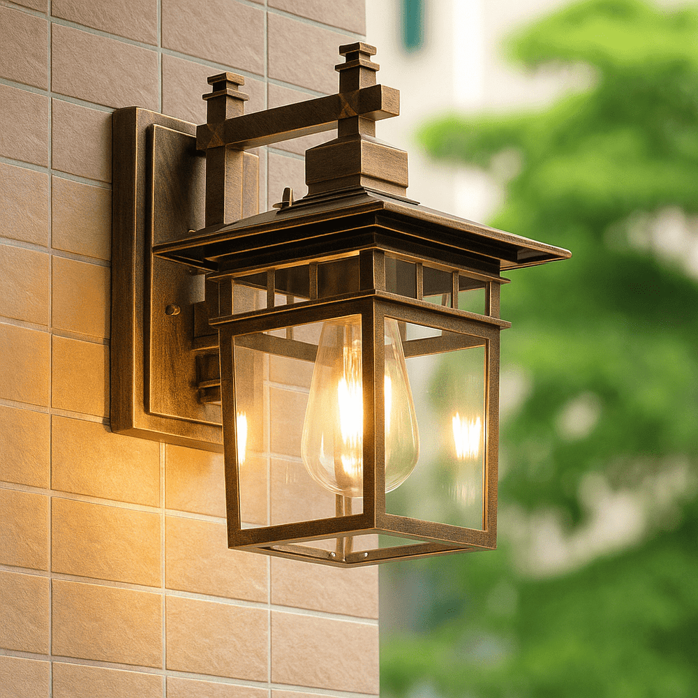 NOVAVEX Wandleuchte in modernem Design, IP44 spritzwassergeschützt, perfekt für Außenbereiche & Terrassenbeleuchtung.