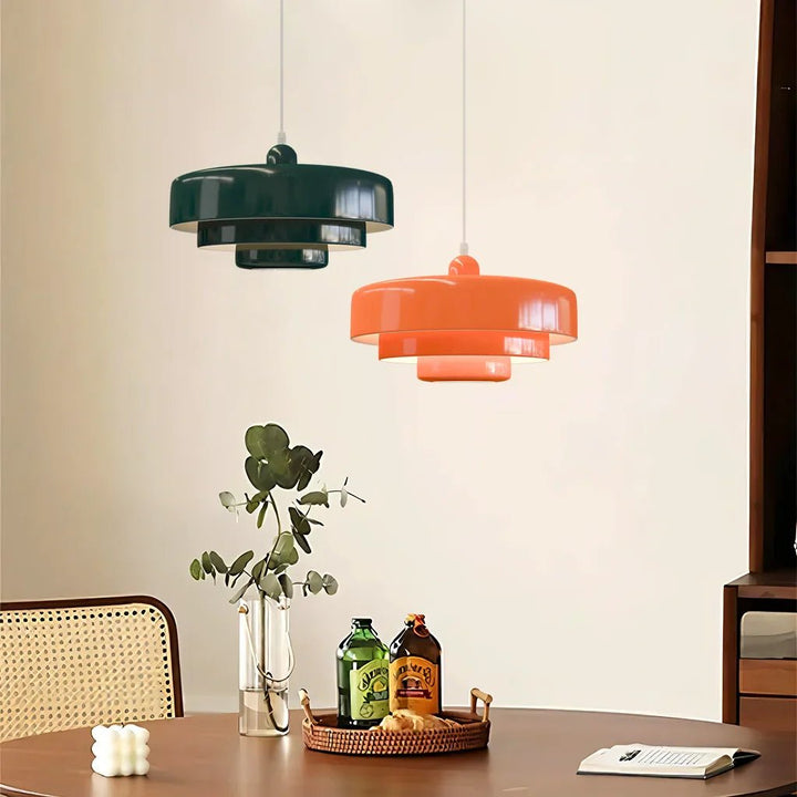 Dekorative Pendelleuchte, Macaron-Design; eine moderne Wohnzimmer- & Esszimmerlampe.
