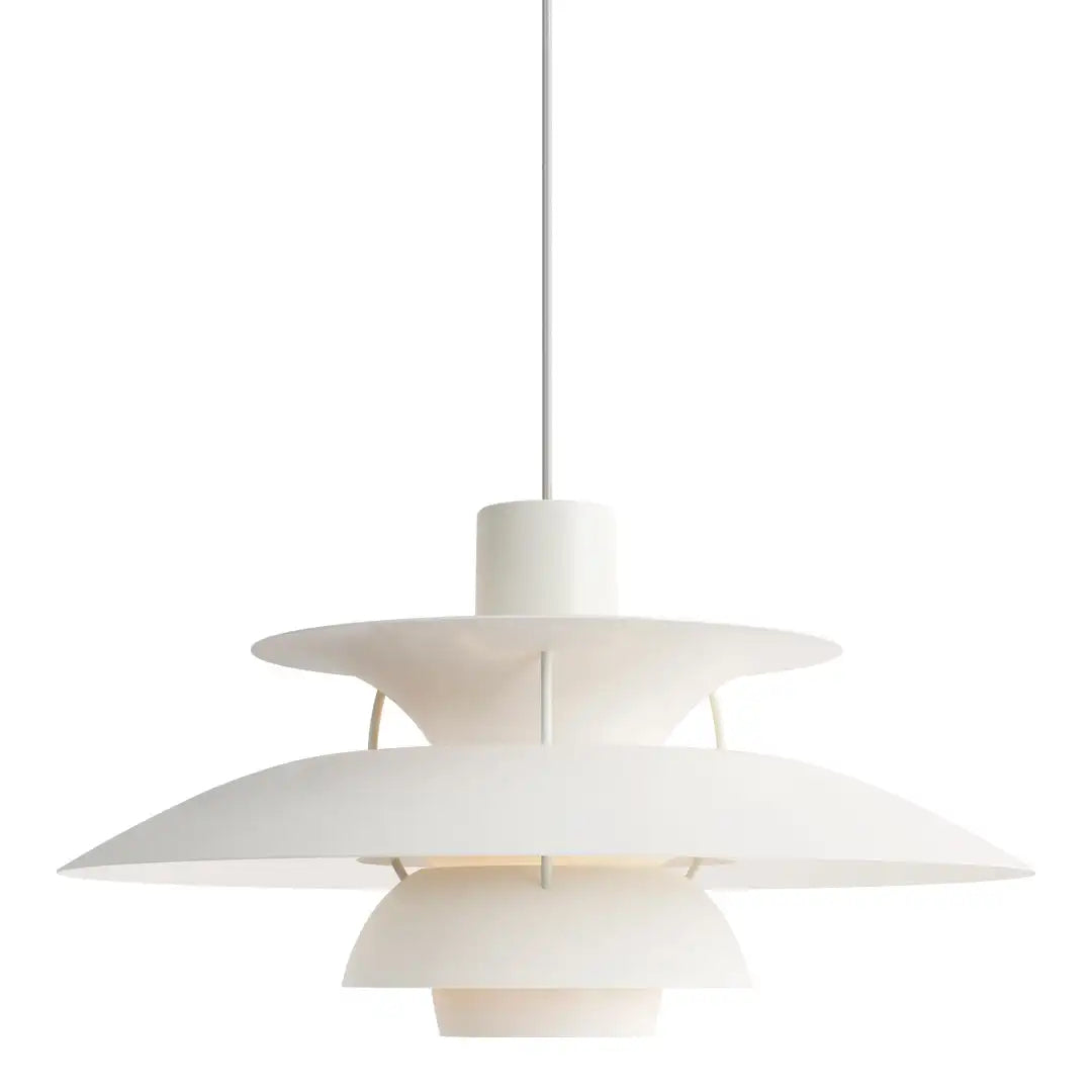 Moderne runde dimmbare LED Deckenlampe für Wohnzimmer & Büro. Energieeffiziente Designleuchte.