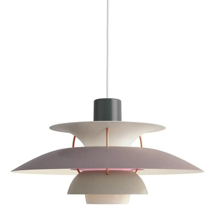 Minimalistische runde LED Deckenlampe, dimmbar, passt perfekt in modernes Wohnzimmer & Bürodesign.