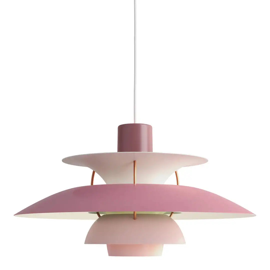 Stilvolle dimmbare LED-Deckenlampe, rund, mit warmweißem Licht für Wohnzimmer oder Essbereich.