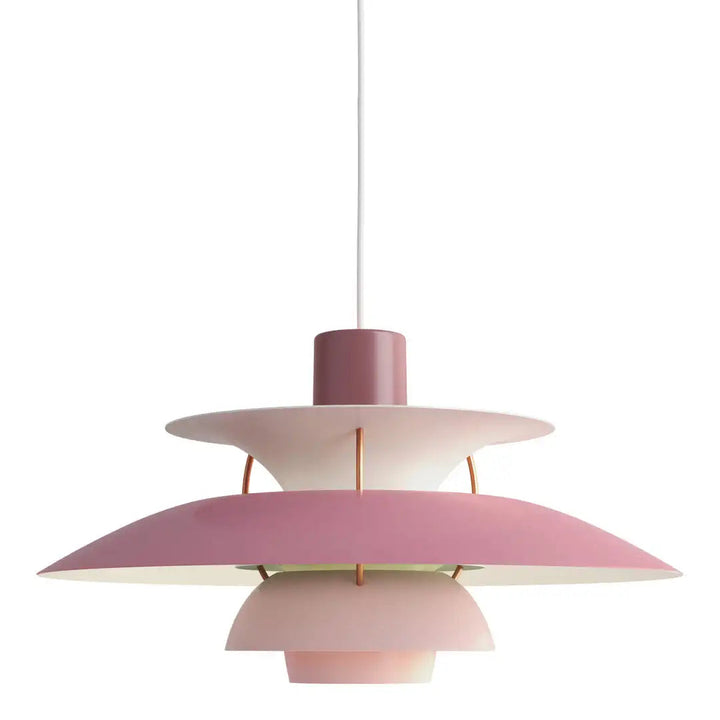 Stilvolle dimmbare LED-Deckenlampe, rund, mit warmweißem Licht für Wohnzimmer oder Essbereich.