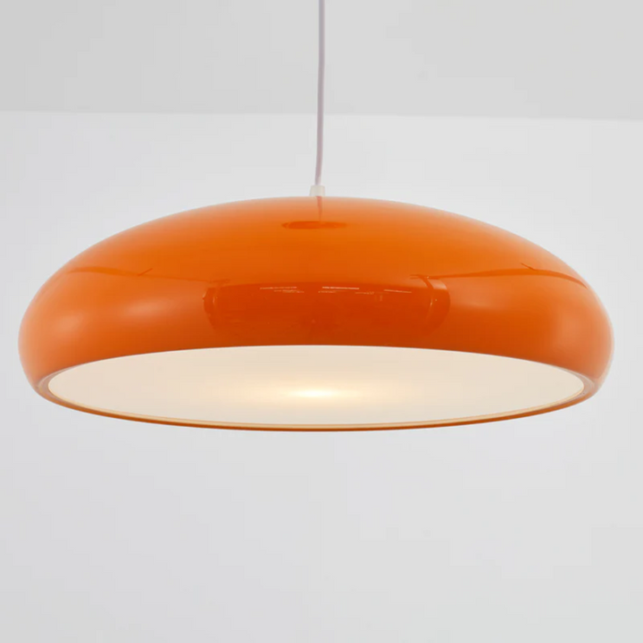 Moderne runde LED Pendelleuchte Serena für Wohnzimmer.