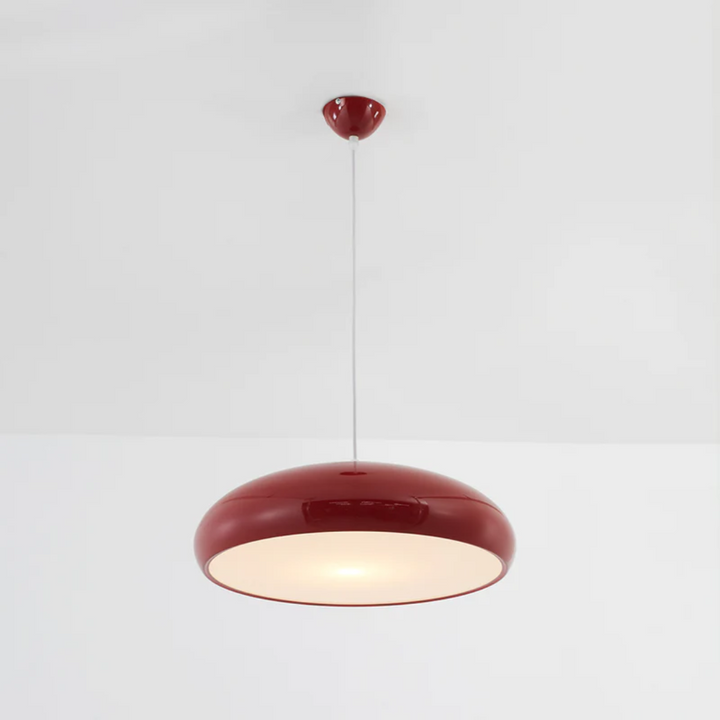 Moderne Serena LED Leuchte, rund, für gemütliche Beleuchtung im Wohnbereich.
