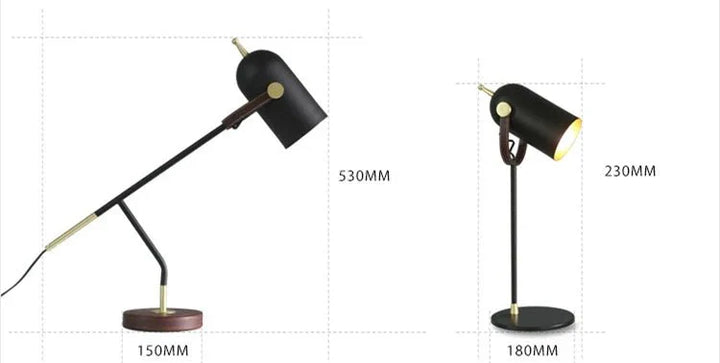 Moderne E27 LED-Tischlampe aus Metall für vielseitige Akzent- und Wohnzimmerbeleuchtung.