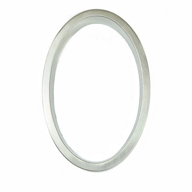 Moderne silberne Hausnummer "1" für den Außenbereich, zeitloses Design, klare Lesbarkeit am Eingang.