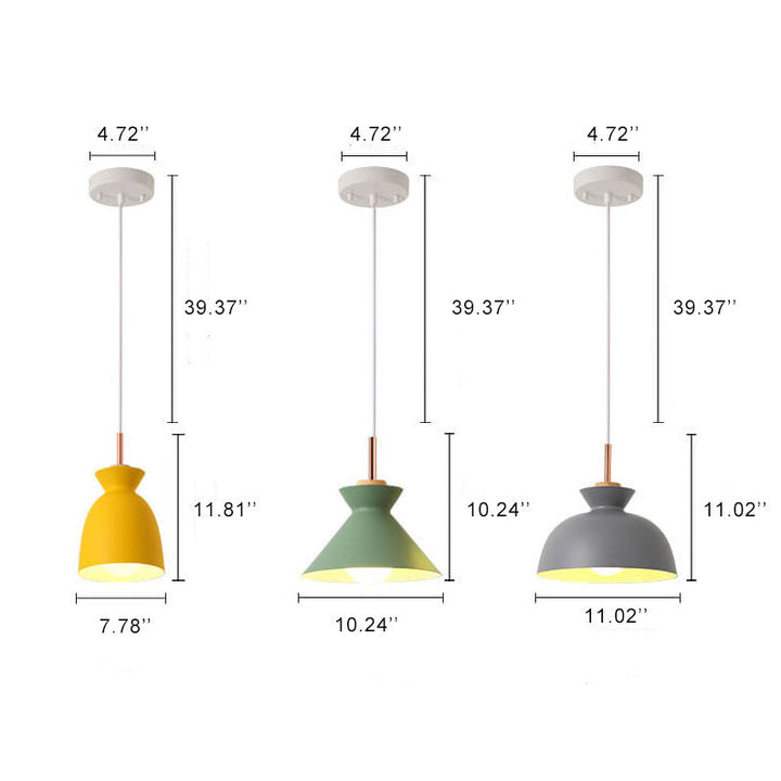 Minimalistische skandinavische Pendelleuchte, modernes Design, elegante Hängelampe für schlichte Räume.