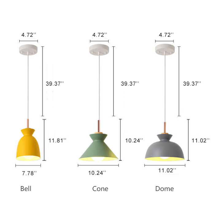 Stilvolle moderne Pendelleuchte im skandinavischen Design. Exklusive Hängelampe für Zuhause.